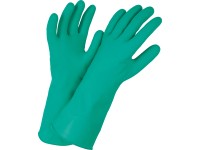 Rukavice pro domácnost, zelené, velikost L