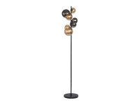 Paul Neuhaus Stojací lampa Popsicle 7bodová, černá, pr. 35 x 155 cm