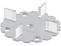 GS Terrassen Distanční podložky 70 mm nezpevněný povrch, pro spáry 3 mm, 100 ks