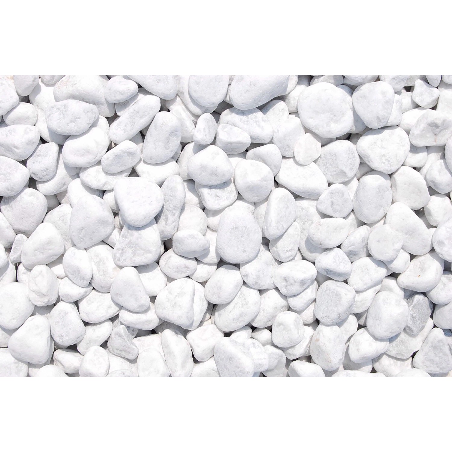 Big-Bag Ozdobný mramorový štěrk Carrara bílý 25-40 mm 1000 kg