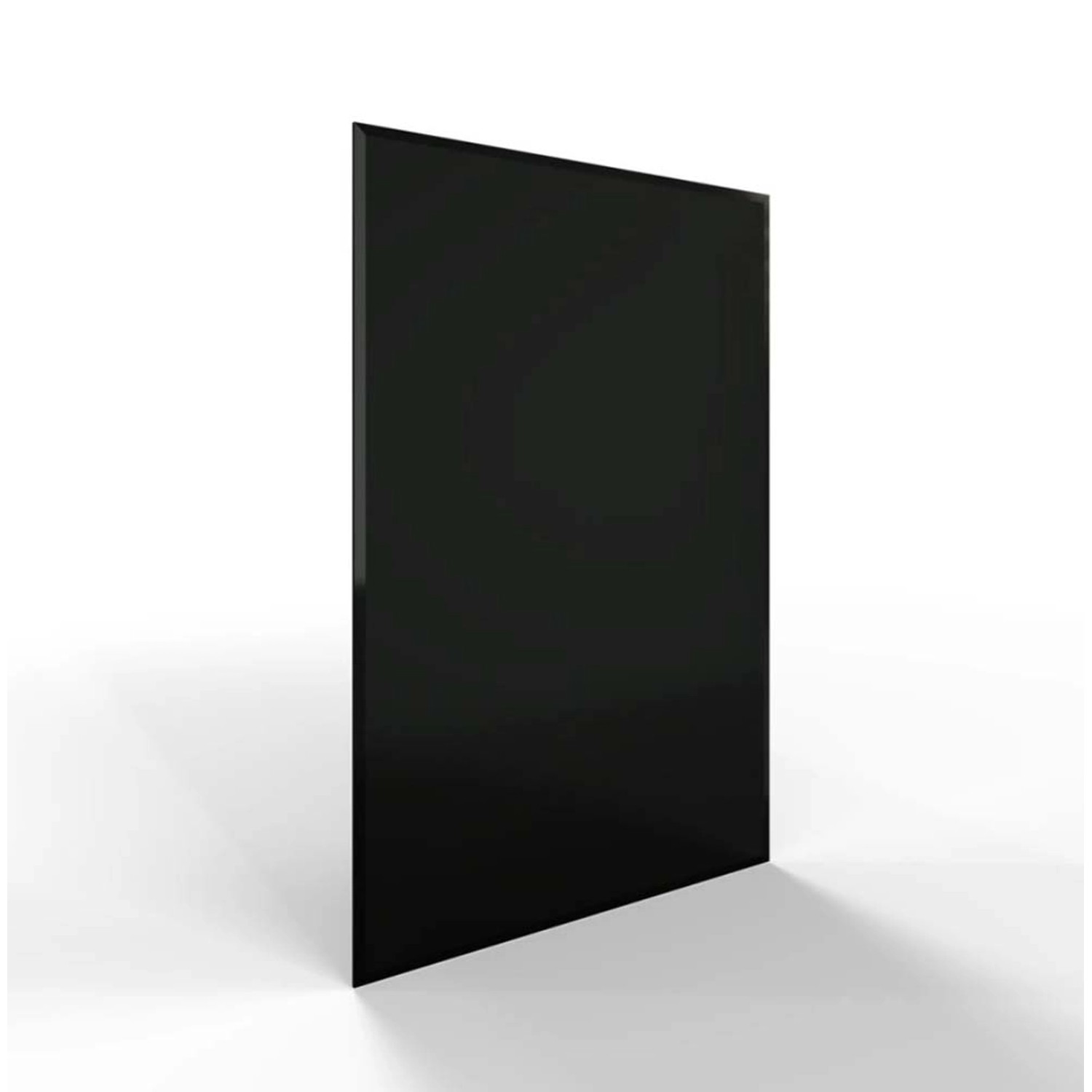 HS Flamingo Sklo pod kamna obdélník, černé, 700 x 1000 x 6 mm