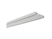 Gardinia Hliníková záclonová kolejnička, dvoudrážková, bílá, 150 cm Gardinia Hliníková záclonová kolejnička, dvoudrážková, bílá, 150 cm