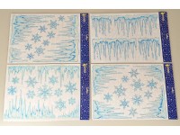 EverGreen® Vánoční okenní dekorace rampouchy a ledové vločky EverGreen® Vánoční okenní dekorace rampouchy a ledové vločky