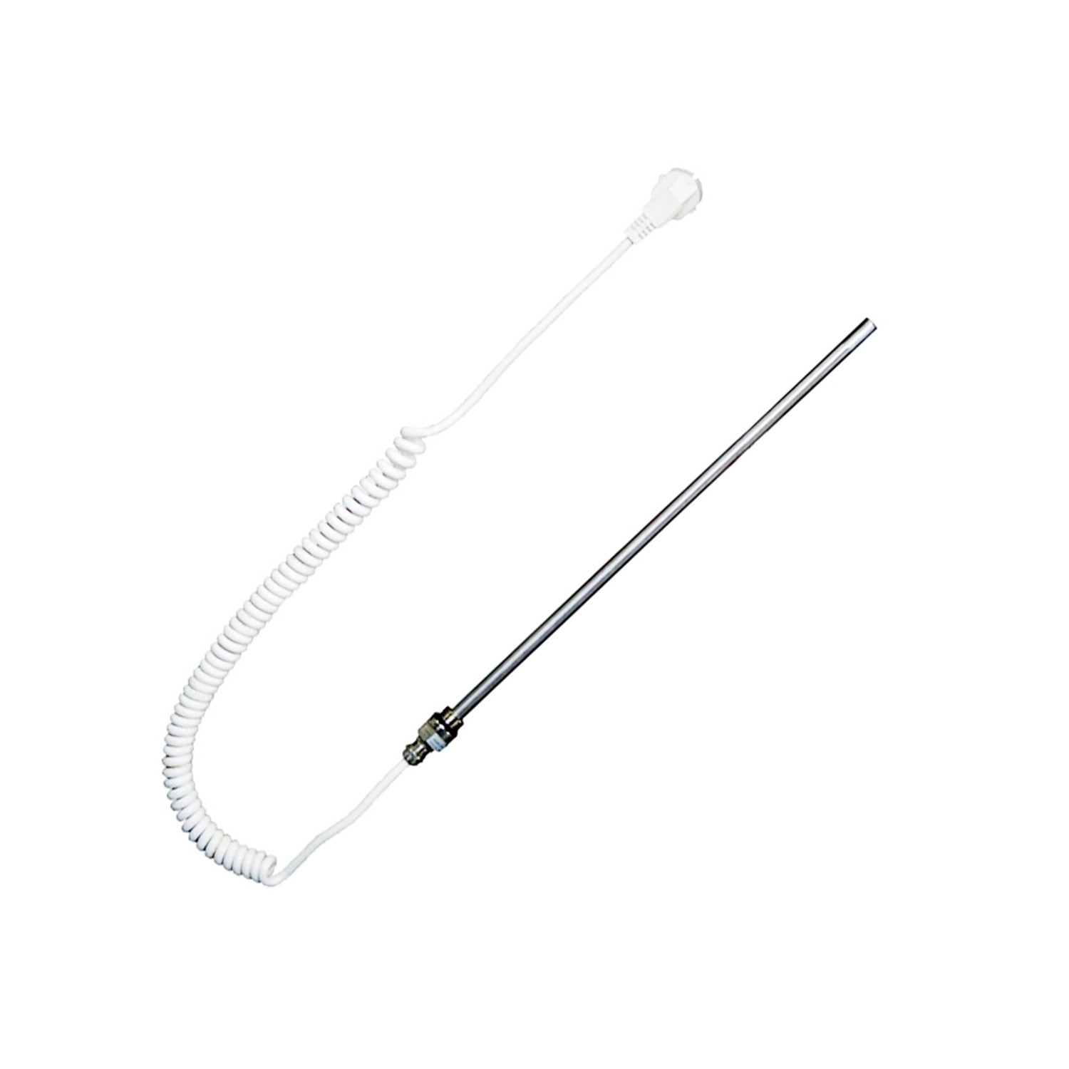 Elektrická topná tyč, bílý kabel, 600 W