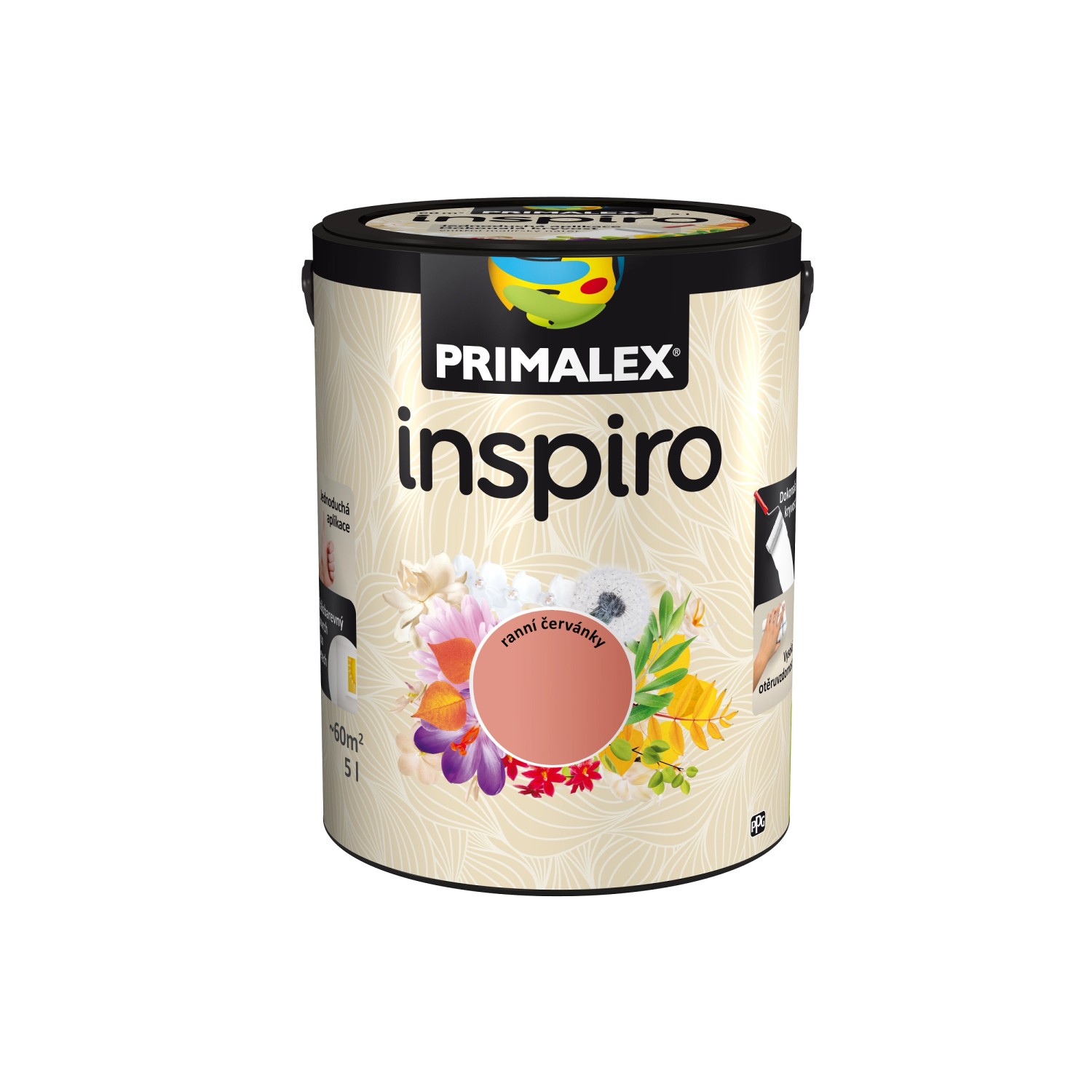 Primalex Barevný vnitřní malířský nátěr Inspiro ranní červánky 5 l