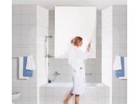 Kleine Wolke Sprchová roleta bílá 140 x 240 cm