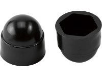 Plastová krytka na šrouby/vruty M6 černá 8 ks