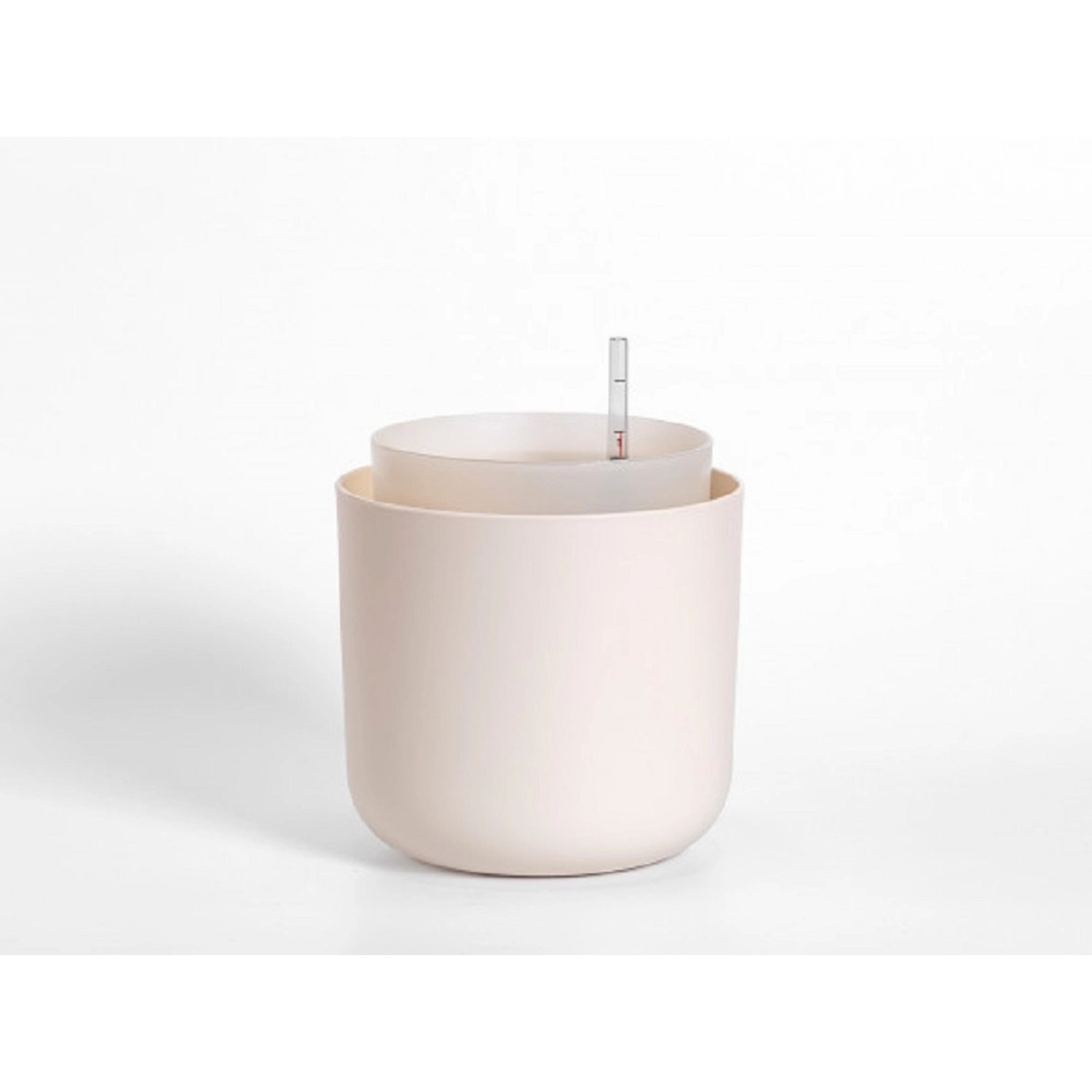 Plastia Samozavlažovací květináč Tolita béžová pr. 16 cm