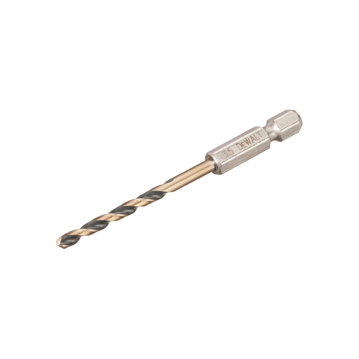 DeWALT Vrták do kovu se šestihrannou stopkou Black&Gold 3,5 mm