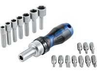 LUX-TOOLS Sada šroubováku a bitů v plechovce 18dílná LUX-TOOLS Sada šroubováku a bitů v plechovce 18dílná