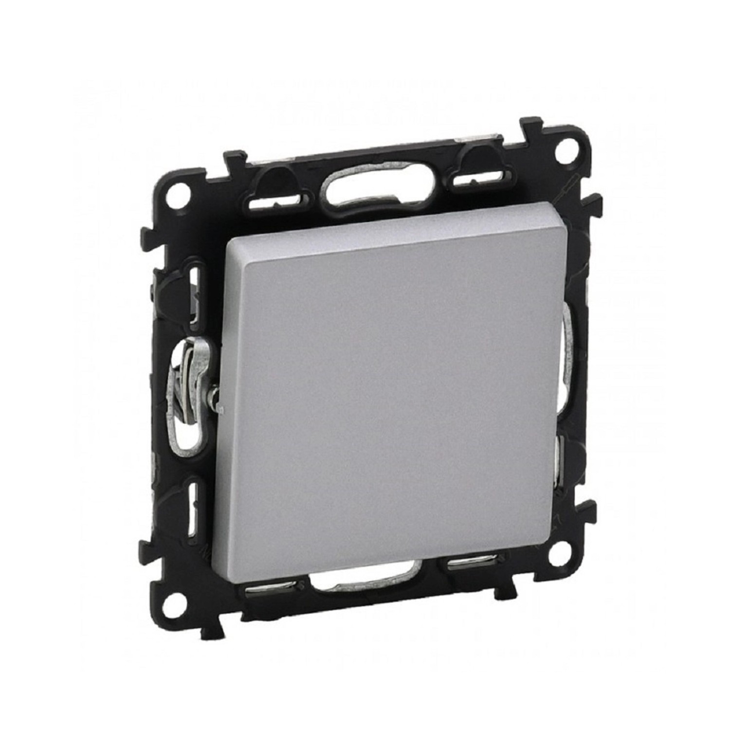 Legrand Spínač č. 1 Valena Life, 10 AX - 250 V, hliníková