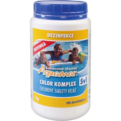 MARIMEX Chlorové tablety CHLOR KOMPLEX 5v1 1,6 kg