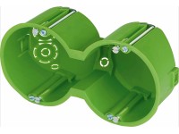 Elektroinstalační krabice do dutých stěn dvojitá průměr 68 mm x 50 mm IP30
