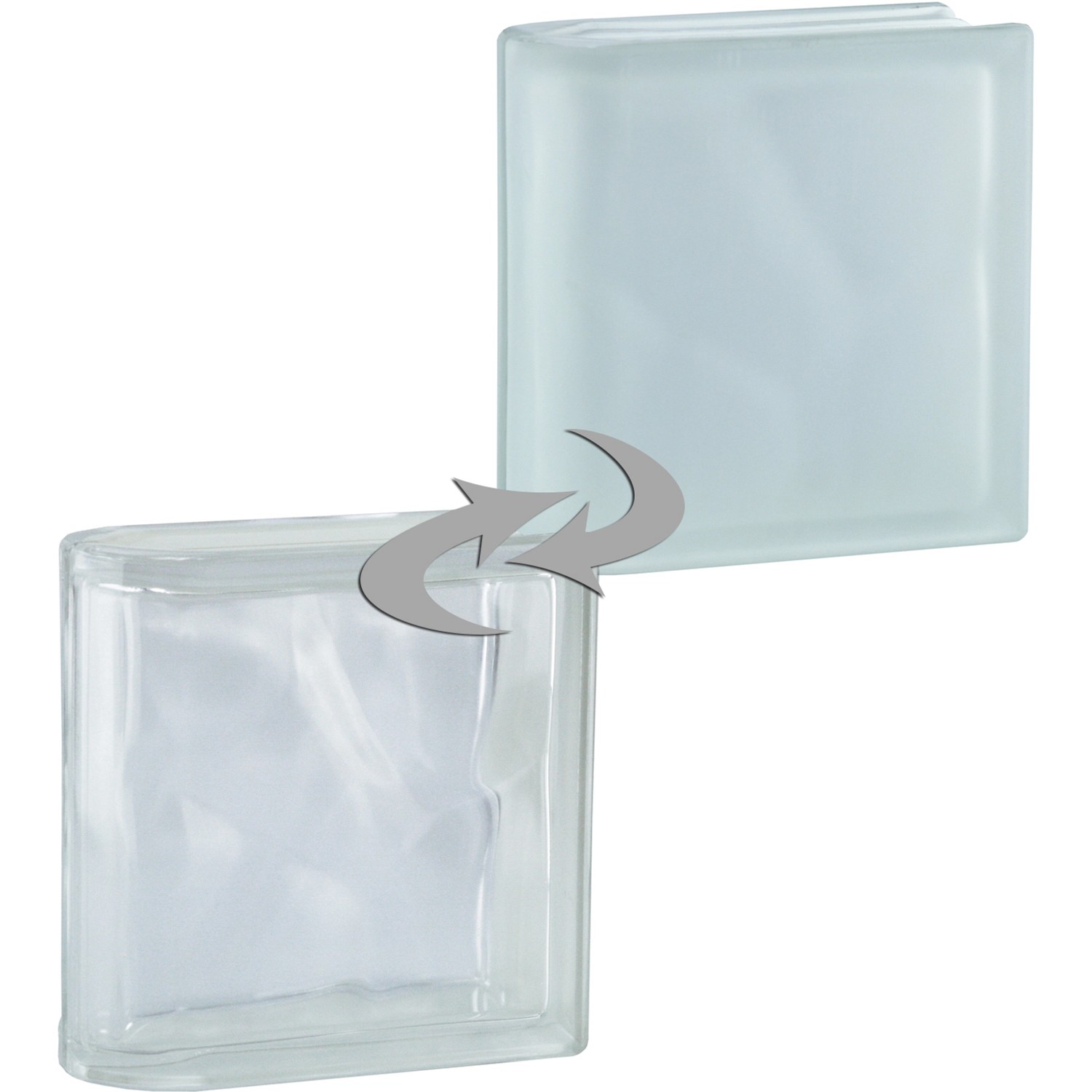 Fuchs Luxfera zakonč. BM Cloud Super White lesklá/mléčné sklo, 19 x 19 x 8 cm