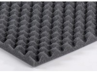 AM Tvarový akustický molitan Vlnky 2,5 cm, 50 x 100 cm