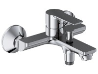 RAVAK Nástěnná vanová baterie Solar SL 022.00CR bez setu, chrom, rozteč 150 mm