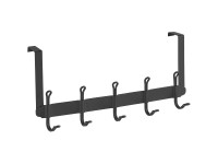 Wenko Věšák na dveře Nostalgie černý matný