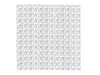 Kleine Wolke Protiskluzová podložka do sprchy Ivy čirá 54 x 54 cm