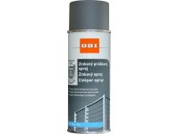 OBI Sprej zinkový šedý 400 ml
