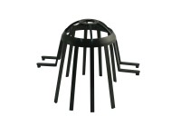 Marley Lapač listí do kotlíku plastový antracitový DN 75-105