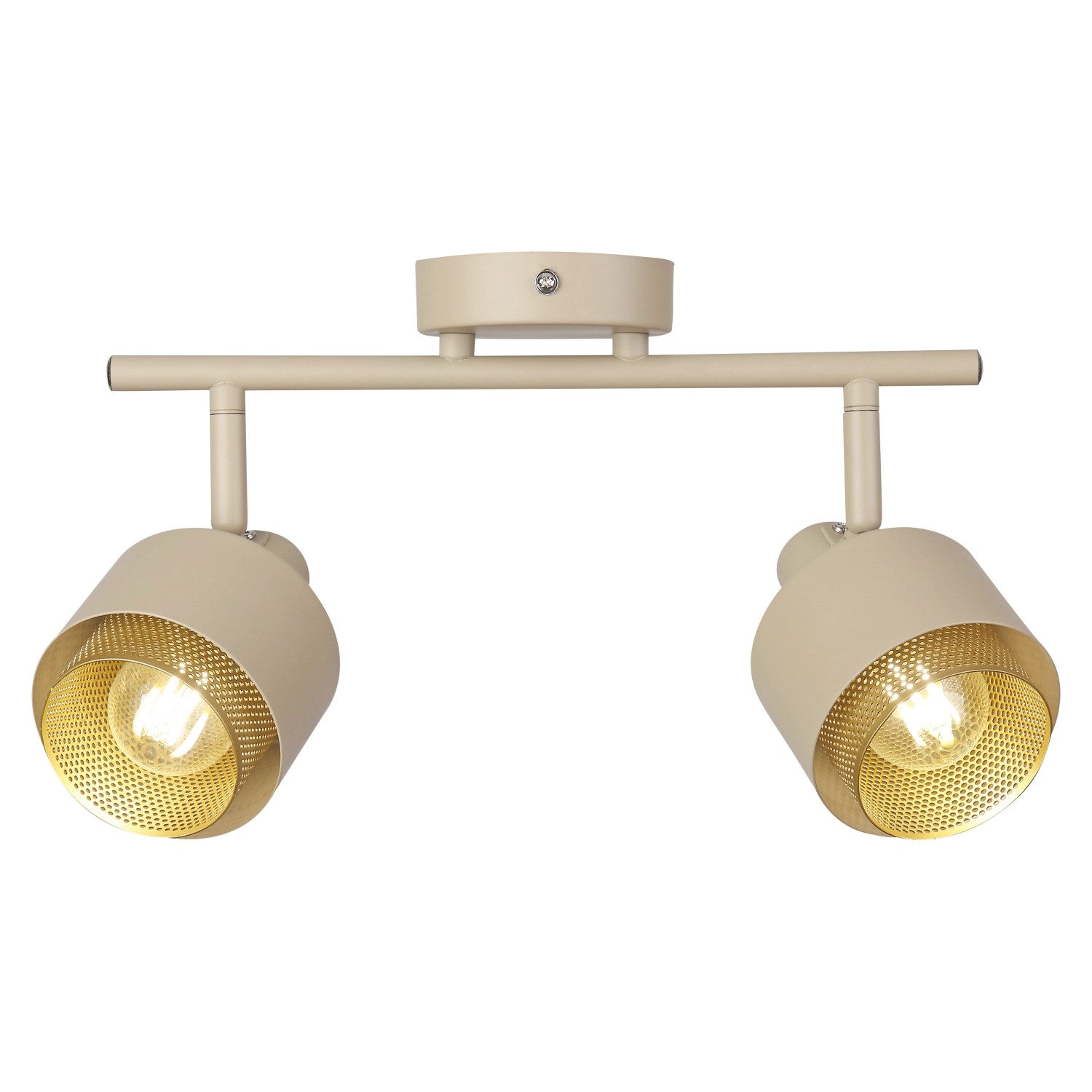 Rabalux Nástěnné/stropní 2bodové svítidlo Fedora, 17 x 30,5 x 17 cm