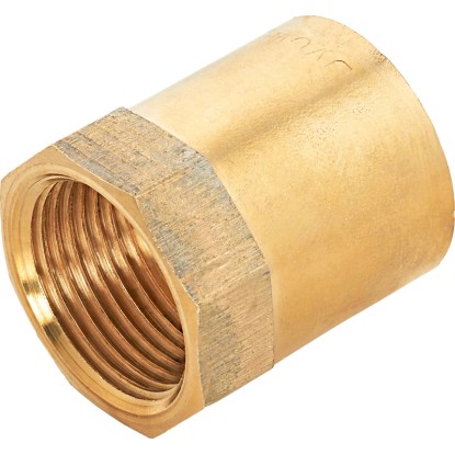 Pájecí přechodka 4270G červený bronz, 24,1 mm (Rp 3/4) x 28 mm, 1 ks