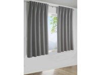 Bennetti Závěs se skrytými poutky, Dimout, šedý, 175 x 140 cm
