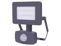 LED reflektor antracitový 10 W se senzorem
