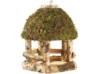 Krmítko s mechovou střechou Krmítko s mechovou střechou