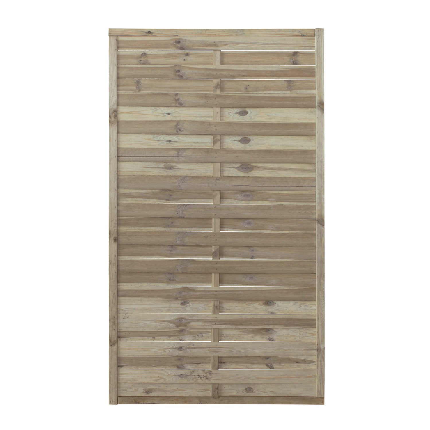 Stelmet Vyplétaný lamelový plot tlakově impregnovaný, KDI zelený, 100 x 180 cm