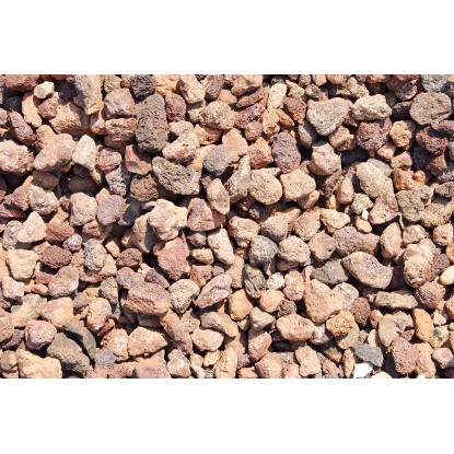 Lávový mulč hnědý 8-25 mm 20 kg PE pytel