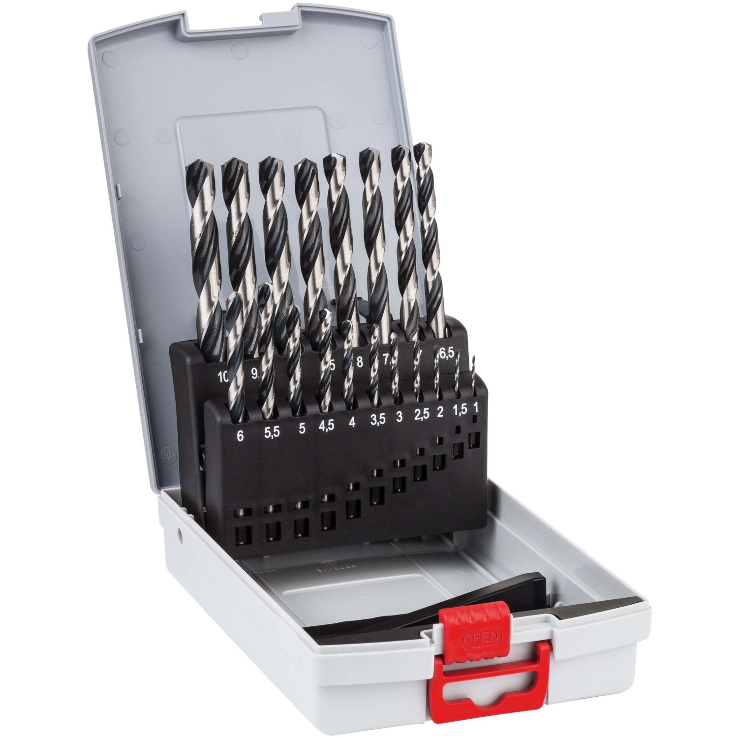 Sada vrtáků do kovu Bosch HSS PointTeQ 1–10 mm 19 ks