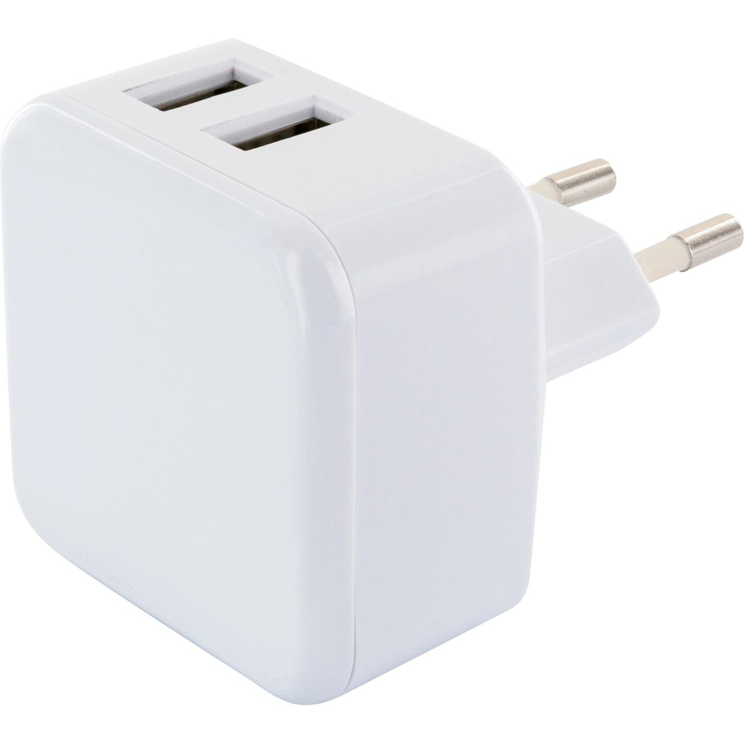 Schwaiger USB nabíjecí adaptér 230 V 2x USB port pro zásuvky
