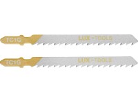 LUX-TOOLS Listy přímočaré pily na dřevo upínání T 75 mm jemné