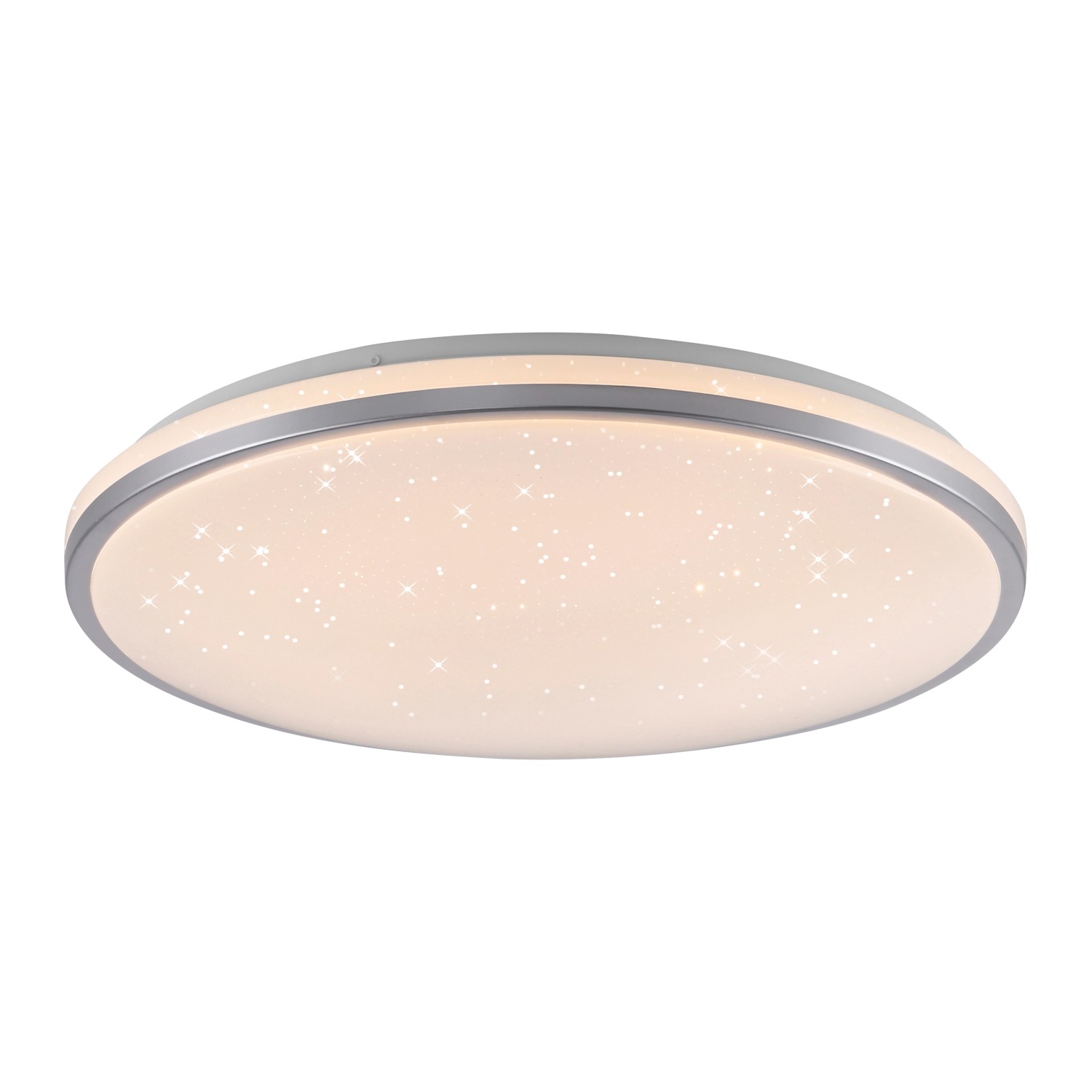 JUST LIGHT LED stropní svítidlo KYLE stříbrné 34W 2150lm 3000K 49,3 x 9,5 cm