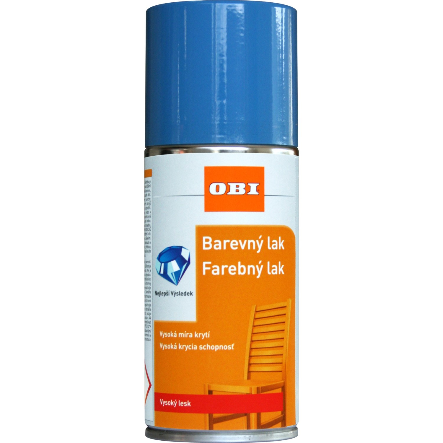 OBI Lak ve spreji vysoce lesklý RAL 5012 světle modrá 150 ml