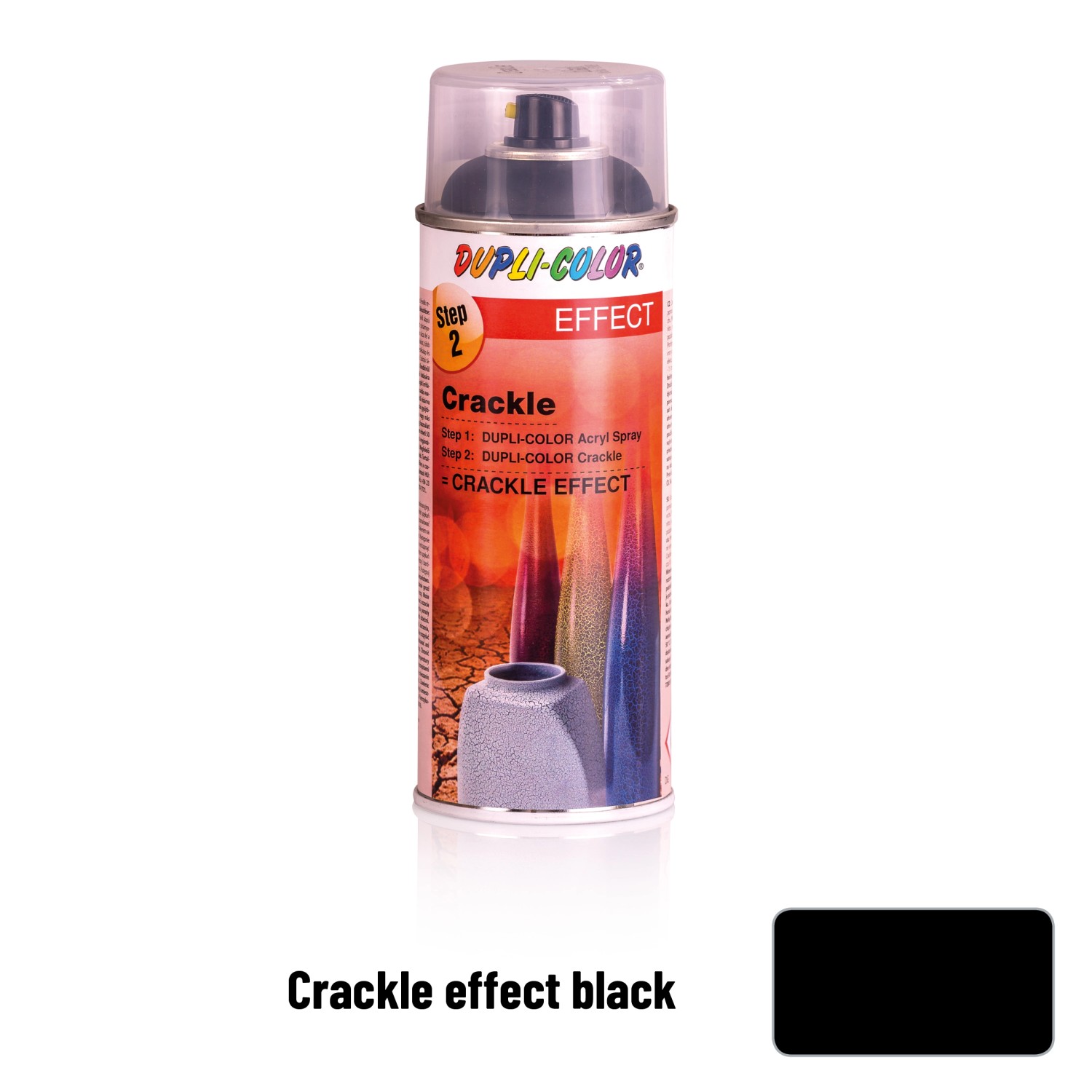 Dupli-Color Barva ve spreji MARBLE EFFECT 200 ml, černá