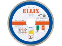 Ellix Diamantový řezný kotouč na dlaždice s celistvým okrajem průměr 150 mm