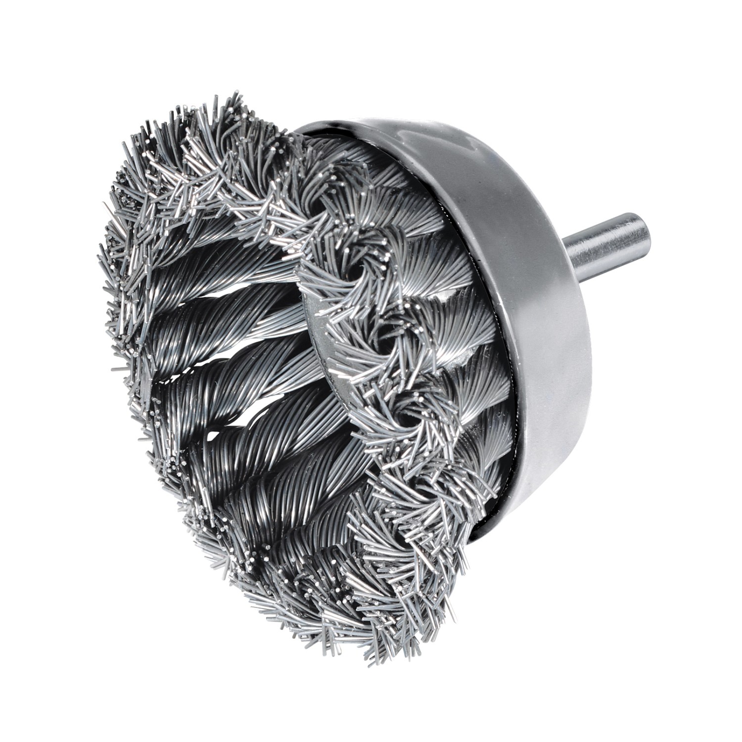 LUX-TOOLS Hrnkový kartáč Comfort pro vrtačku/šroubovák, spletený drát, pr. 65 mm