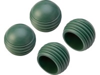 Náhradní krytky na nožičky pro hollywoodskou houpačku Talca, tm. zelená, 4 ks