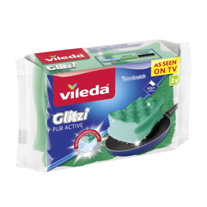 Vileda Houbička vysoká PUR Active 2 ks