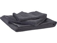 baliv Sada ručníků pro hosty Retro Futures 2 dílná bavlněná antracitová