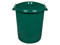 Keeper Nádoba na odpadky ve tvaru popelnice mega, tmavě zelená, 70 l