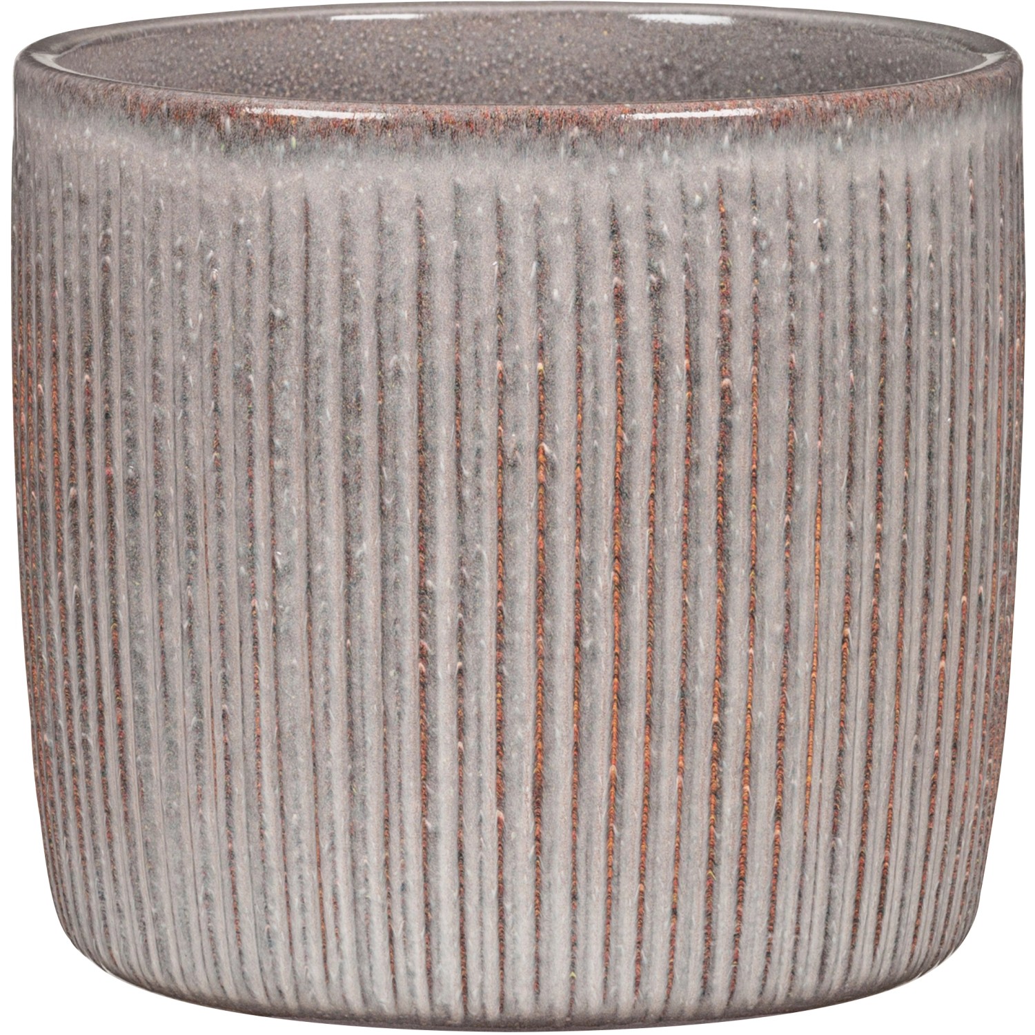 Scheurich Obal na květináč Solido Linea 909 Seashell, pr. 15 cm