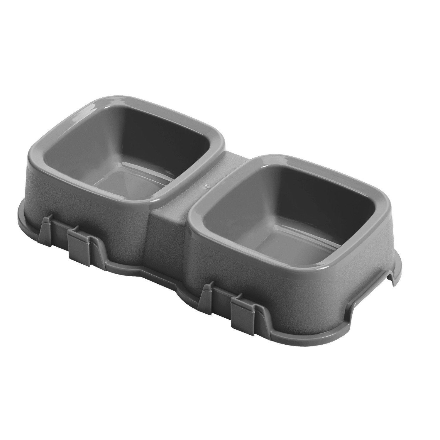 Tontarelli Miska Pet dvojitá grafit 2 x 0,5 l