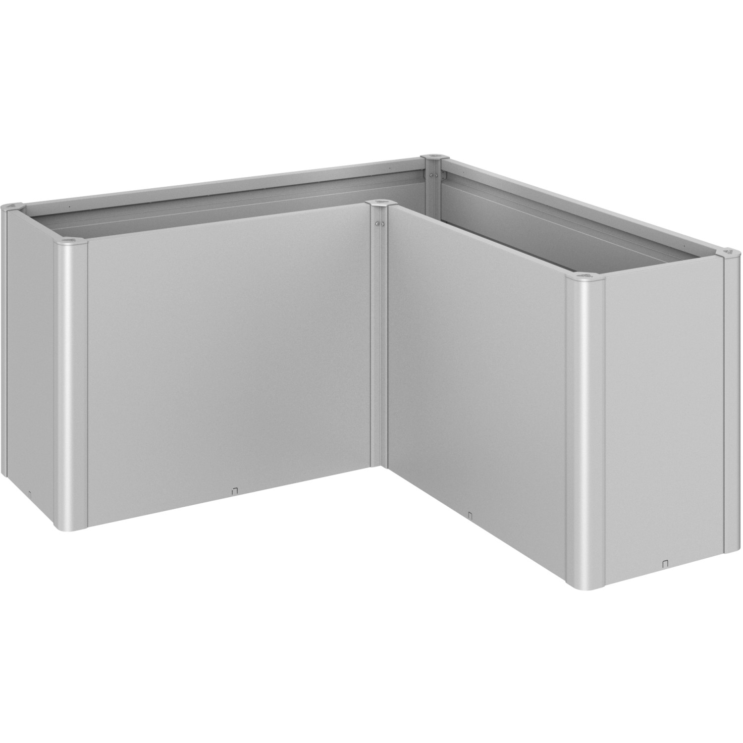 Biohort Vyvýšený záhon Belvedere Maxi L150 stříbrný, 152 x 152 x 53 x 77 cm