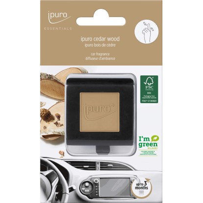 Ipuro Osvěžovač vzduchu do auta Essentials, Cedar Wood, 1 ml