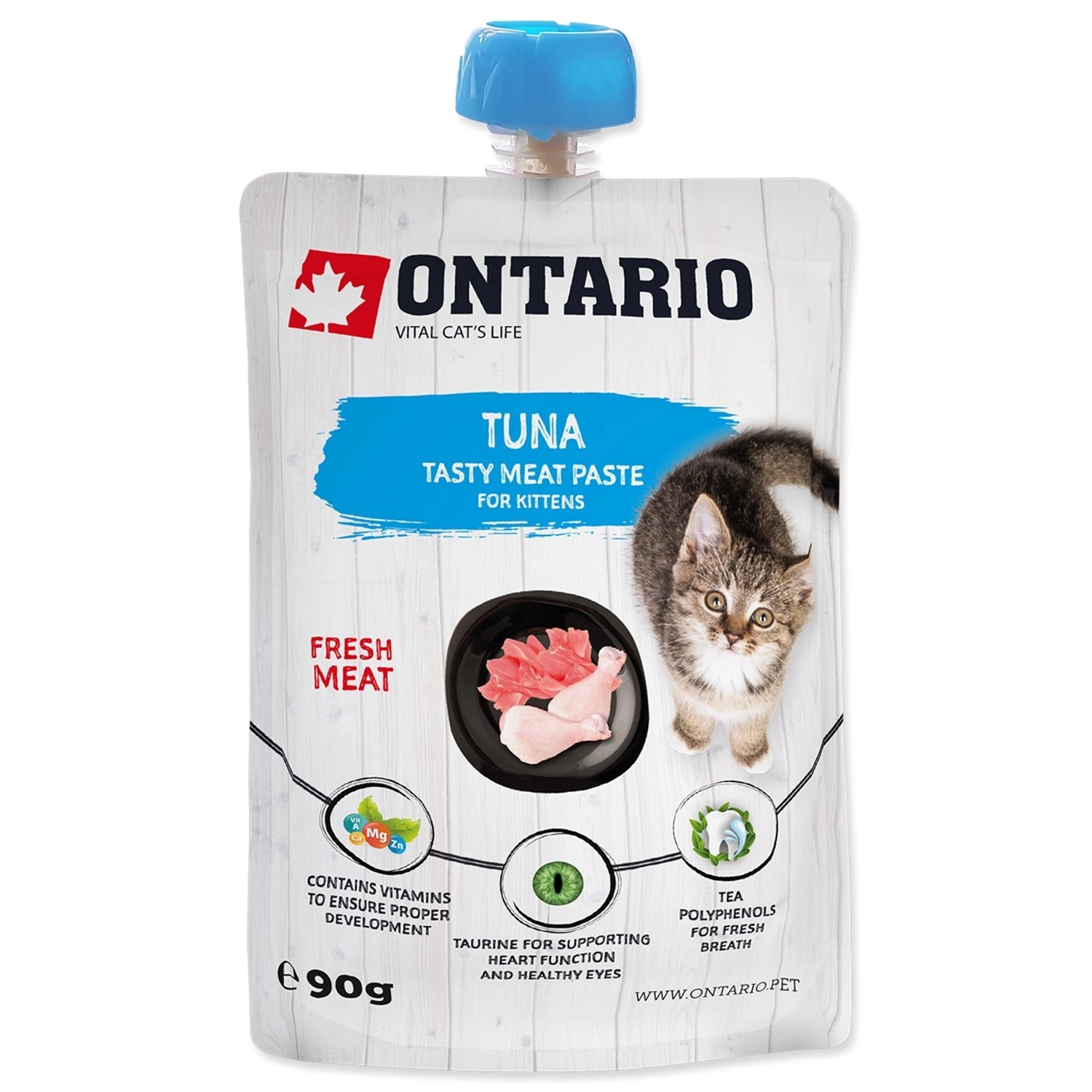 ONTARIO Pasta pro koťata Kitten z tuňáka 90 g