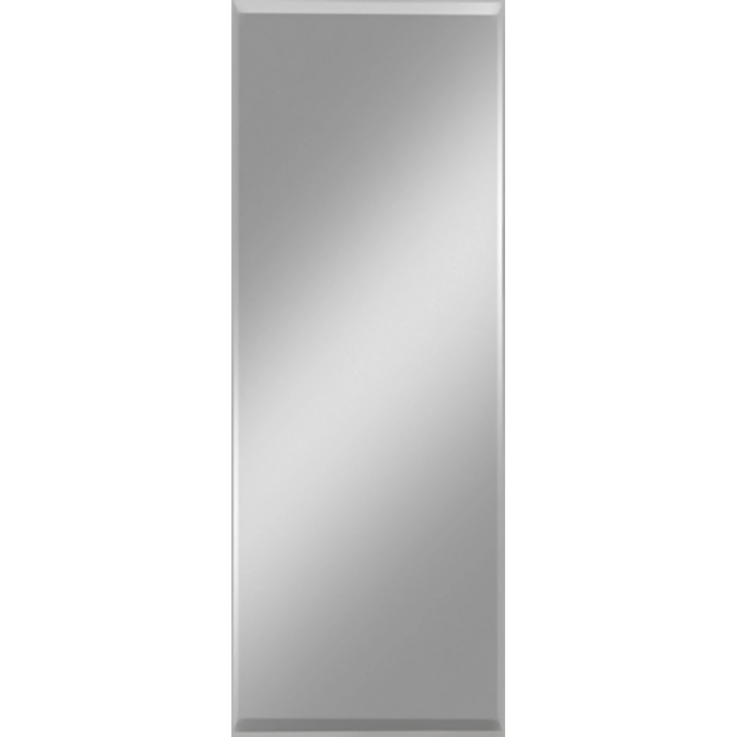 Kristall-Form Zrcadlo Gennil s fazetou stříbrné 50 x 120 cm