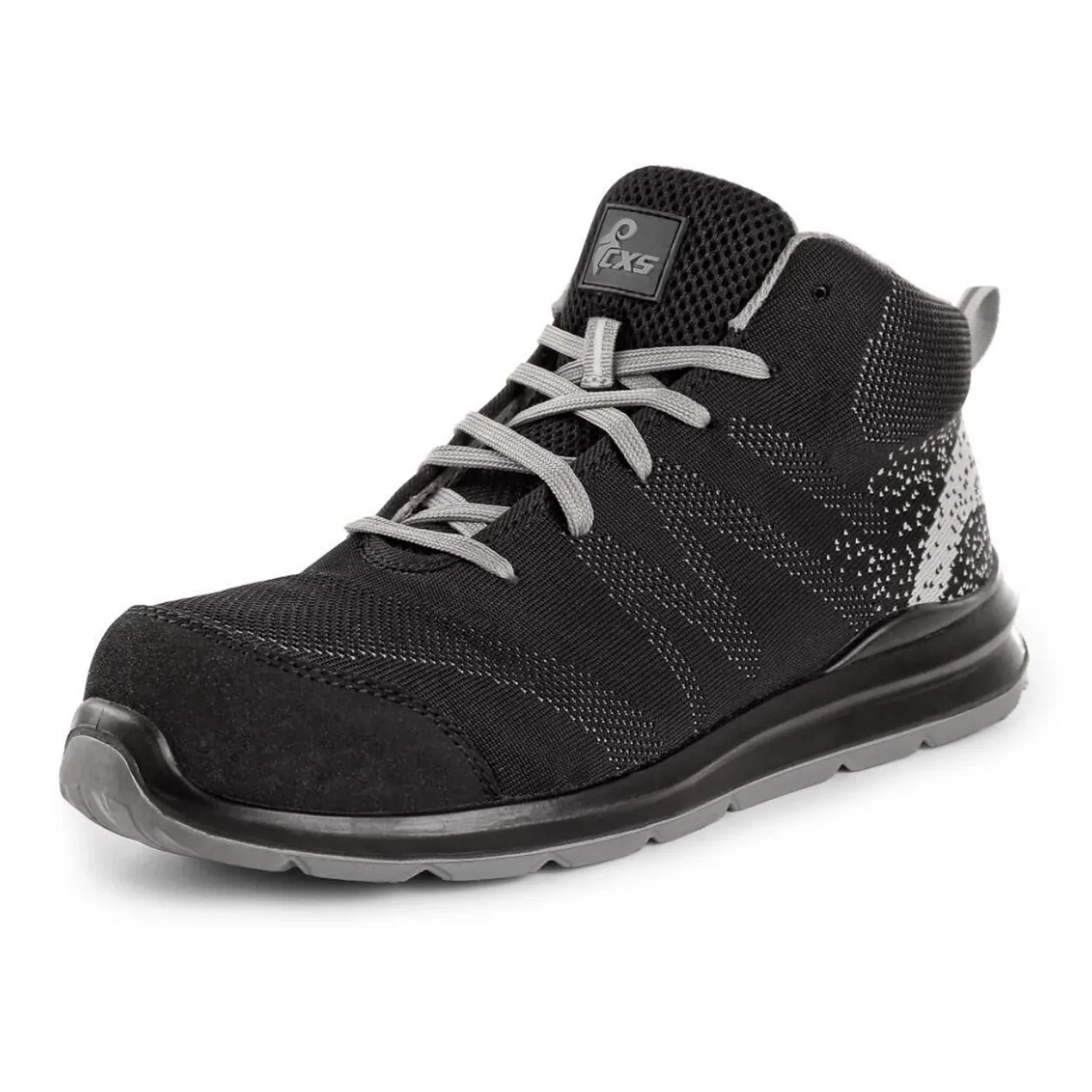 CXS Kotníková pracovní obuv TEXLINE MURTER S1P, černo-šedá, vel. 41